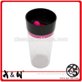 X&W U-01065 430ml unique roll ball design car water bottle